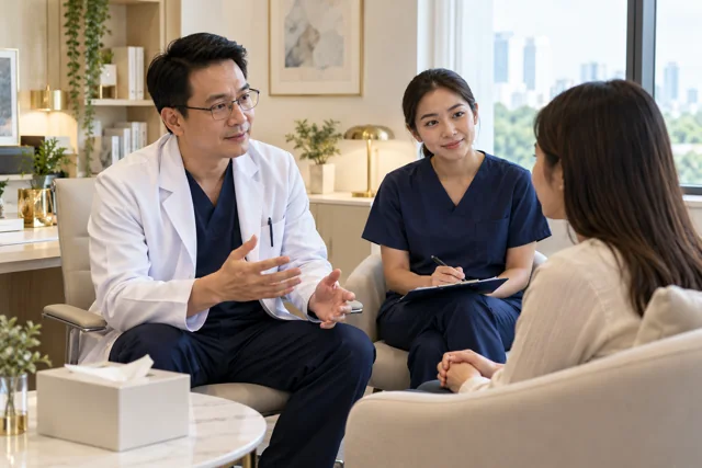 Illustrative scene of mental health and psychological care